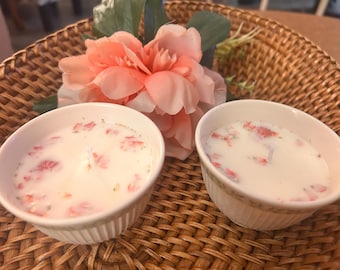 Cinnamon scented soy candle