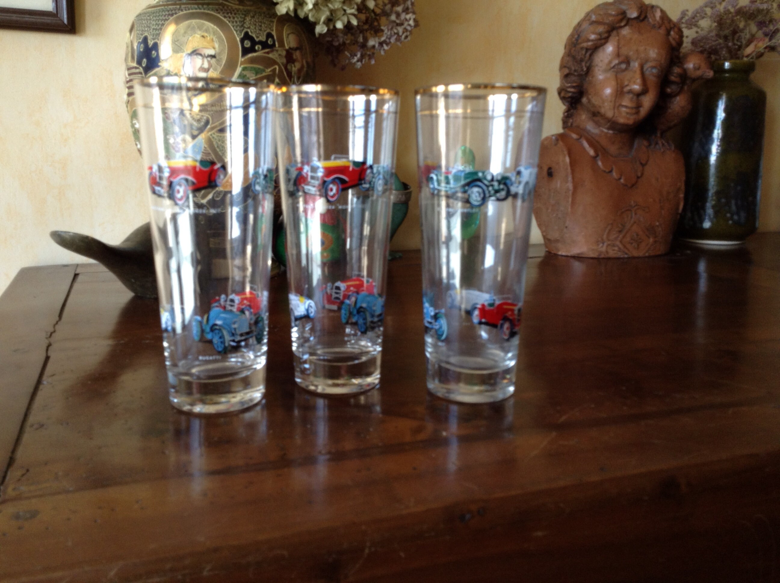 Verres Images Voitures Sport Vintage