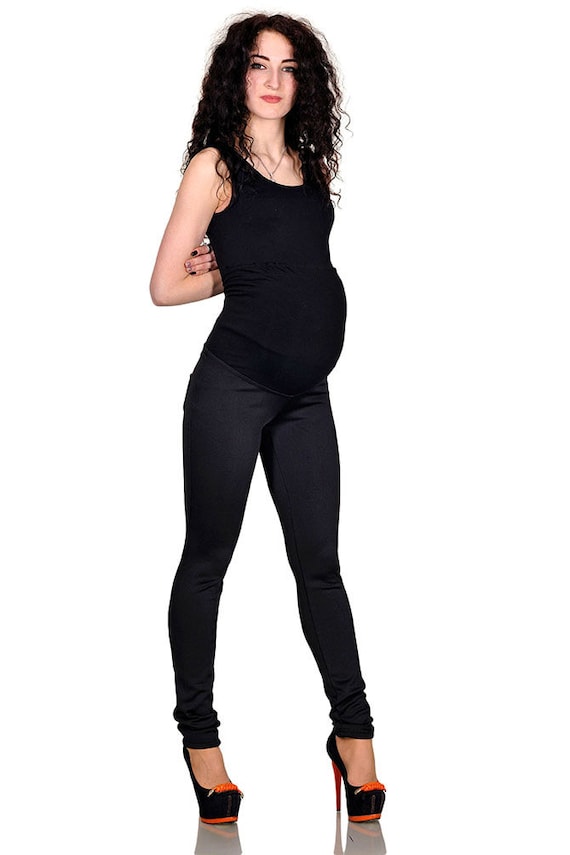 Winter Fleece Maternity Leggings Fleece 