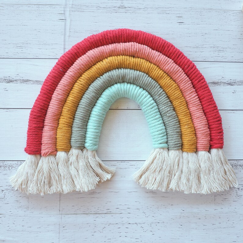 Macrame Rainbow DIY Pattern PDF DOWNLOAD Etsy