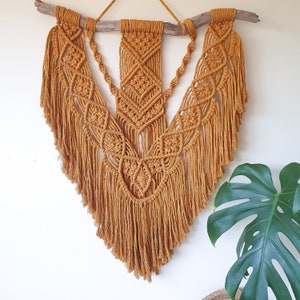 Intermediate Macrame Pattern, PDF Pattern, Macrame Tutorial, Step by Step Pattern, Woven Wall Hanging DIY image 3