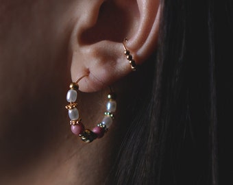 Rona hoop earrings