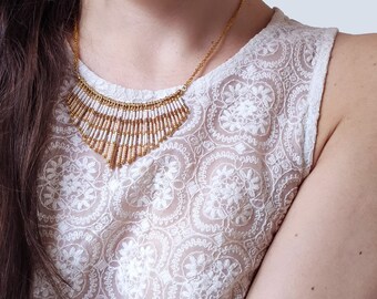 PAON necklace - 24k gold coated