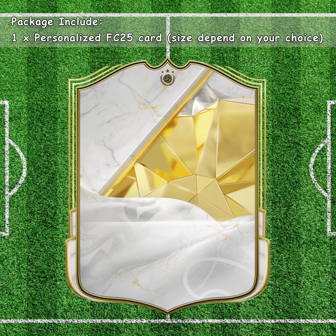 Personalized Football Card, FC25 FUT Heroes Card, Customized Soccer Card Icon Legend Rare Gold ...