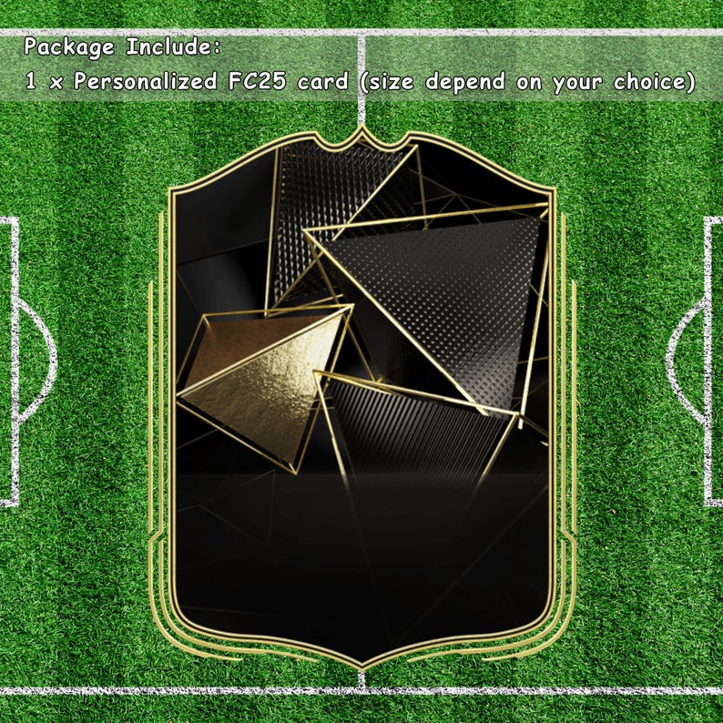Personalized Football Card, FC25 FUT Heroes Card, Customized Soccer Card Icon Legend Rare Gold ...
