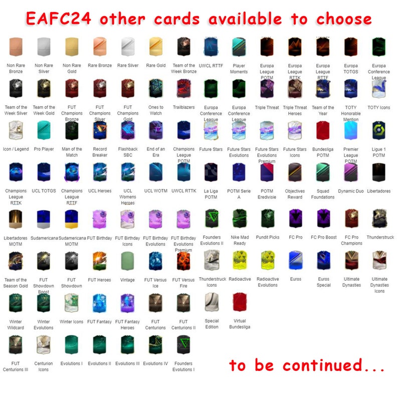 Personalized FIFA 24 TOTY FUT Card eafc 24 toty icon / Icon Legend Ultimate Team Football Fan Customized Gifts for Boys Girls Acrylic Board image 10