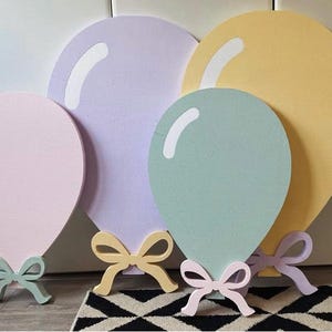 Sagoma in polistirolo "Palloncino", decorazione casa, eventi