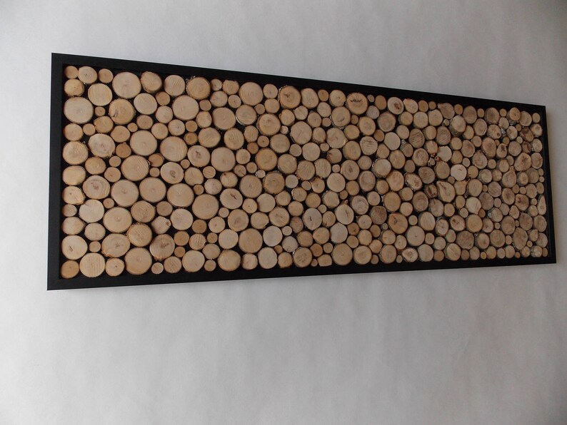 Slices of wood, branch tree, Wall Art, wall art wood image 2