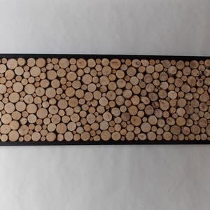 Slices of wood, branch tree, Wall Art, wall art wood image 1