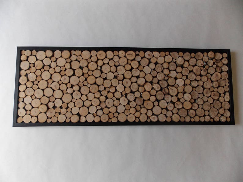 Slices of wood, branch tree, Wall Art, wall art wood image 1