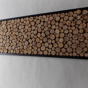 Slices of wood, branch tree, Wall Art, wall art wood image 3