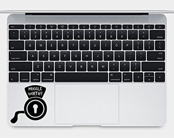 Muggle Worthy Vinyl Decal Sticker for Laptop, Car, and More