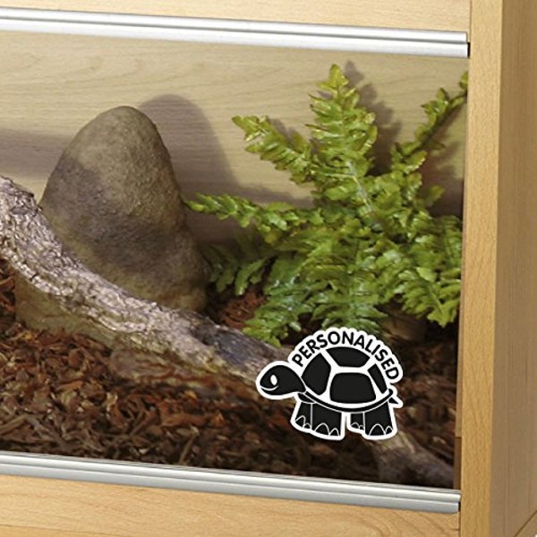 Epic modz customised tortoise tank vinyl decal sticker reptile vivarium car window personalised