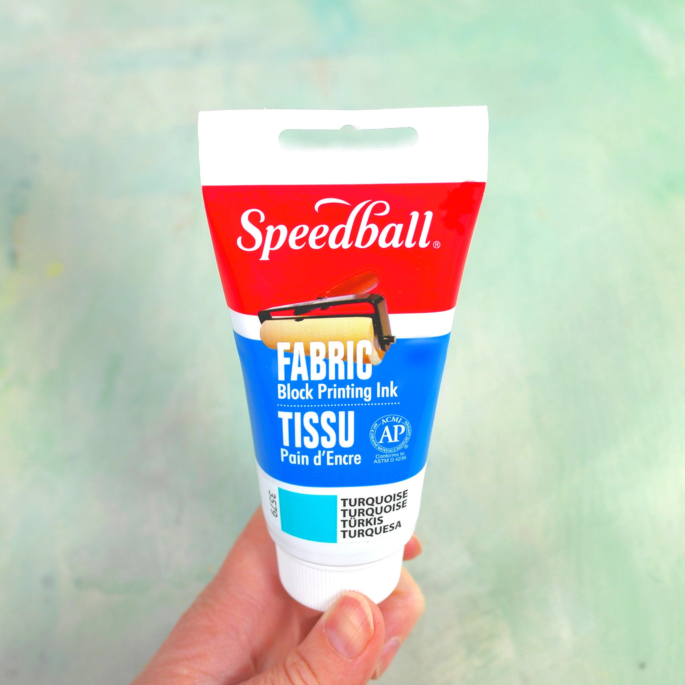 Speedball Fabric Block Printing ink 75ml Blue