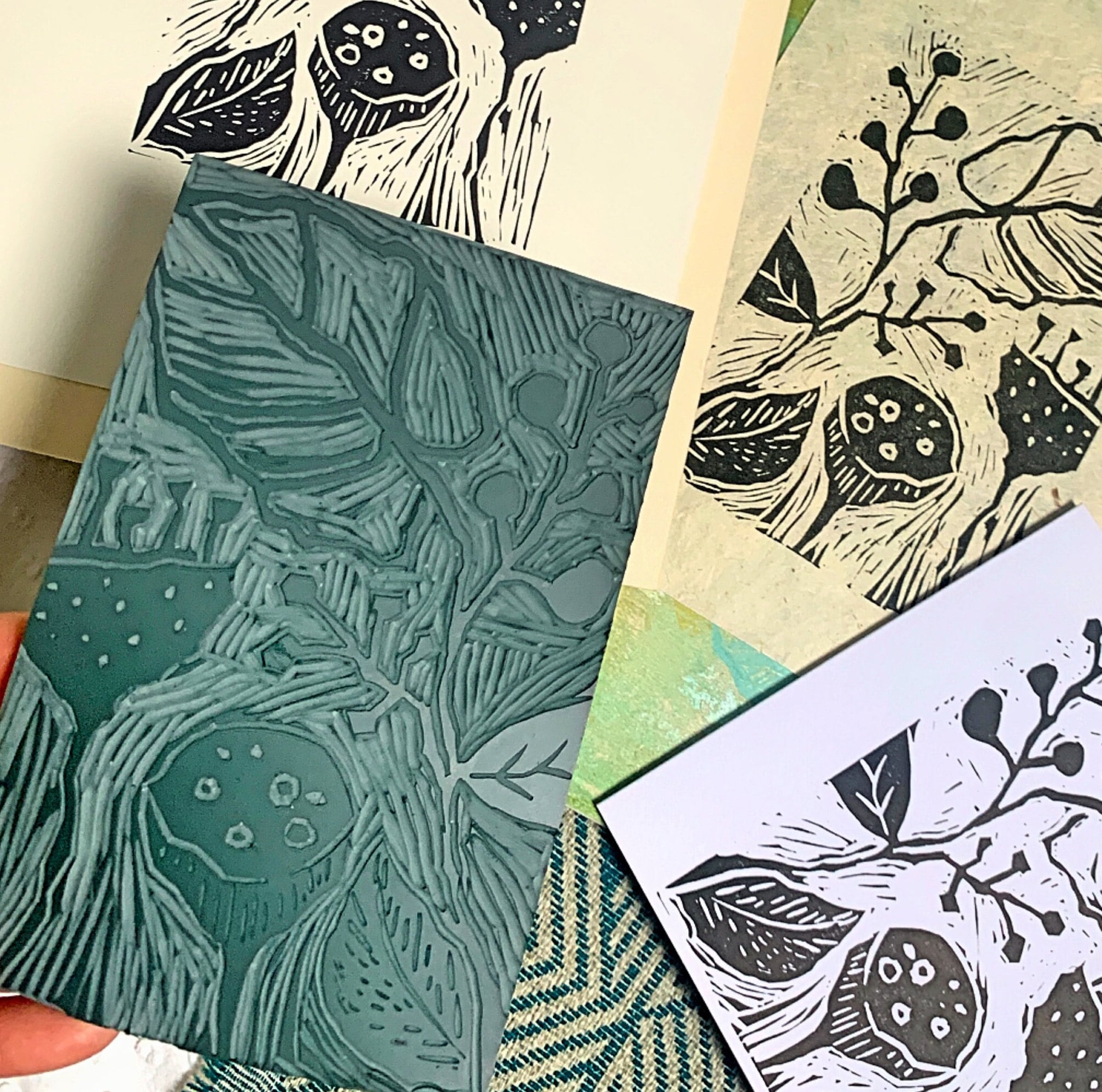 Lino de densidad media en gris oscuro, para grabado, tamaño A5 (20x15 cm)  para impresión en bloque de estampado linograbado, fabricado en el Reino  Unido - Etsy México, image size:2016x1998