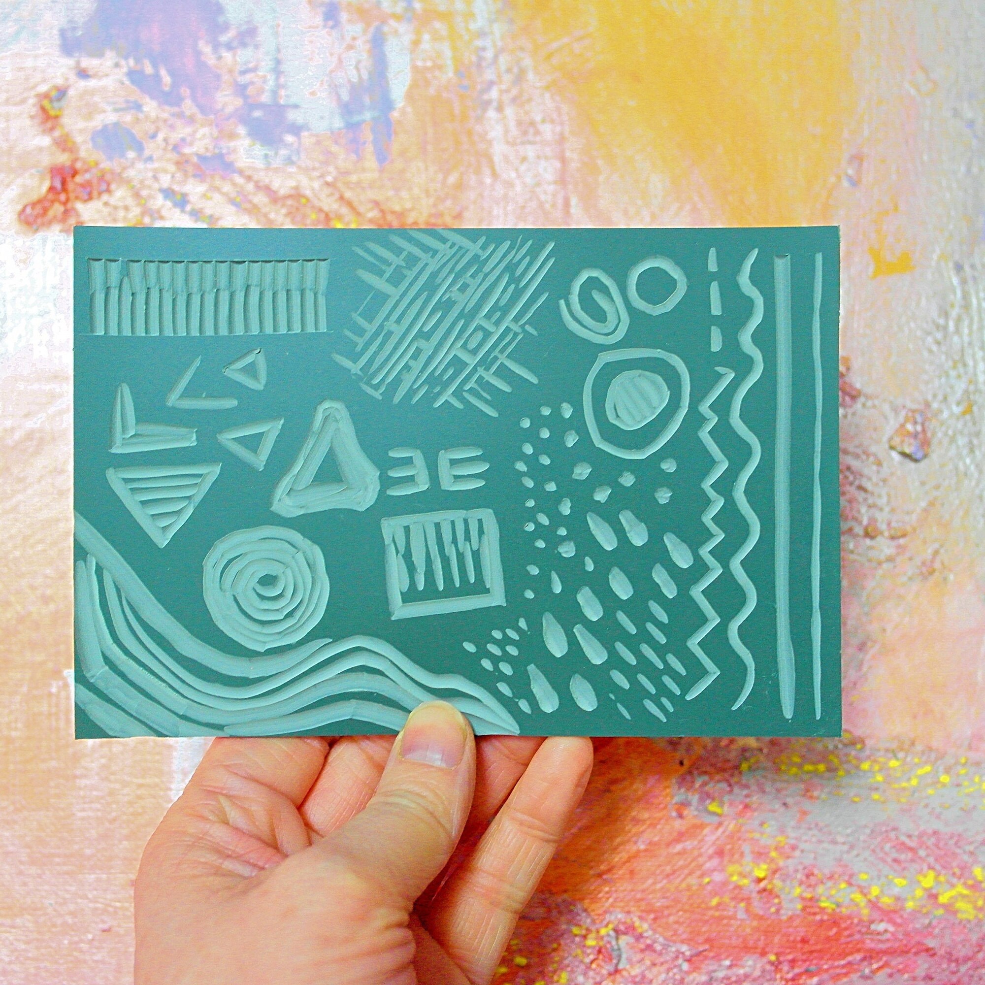 ESSDEE linocut tool UK made with 10 blades & mark make Etsy