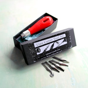 Lino Cutter Tool Storage Box - a safe place to keep your cutting tool & creative gift