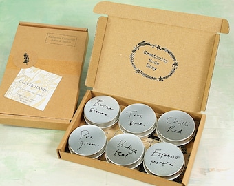 Block Relief Printing Ink, 6 x 30ml Pots, Mix and Match 20 Shades, UK Made