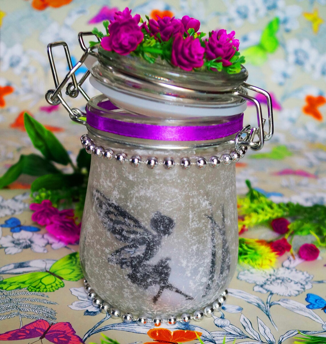Fairy sitting in a jar Fairy Jar light up jars mason jars | Etsy