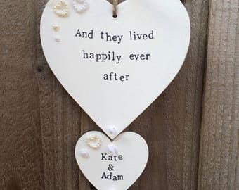 wedding plaques etsy