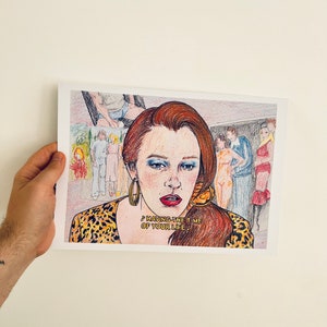 Muriel’s Wedding A4 Art Print