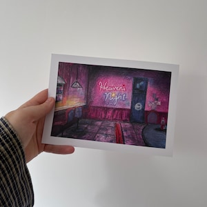 Silent Hill 2 Inspired Heaven&#39;s Night A5 Art Print