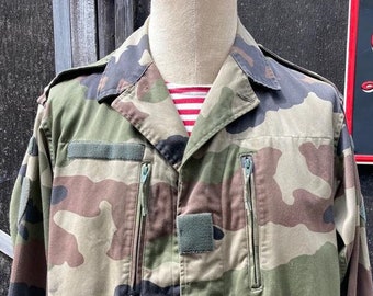 French Dead-stock Army Parka, Size M, Vintage 1970's Field
