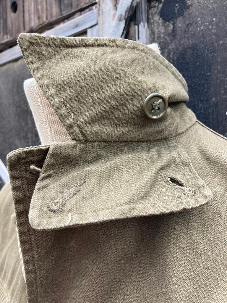 Size S, Vintage French M47 French Army Field Jacket, 100
