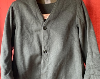 Parka de lana del ejército francés, talla M, descatalogada, vintage de los años 60, sin usar, en perfecto estado. J110
