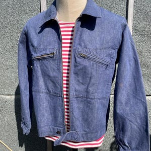 French Vintage Cyclist Jacket - Etsy
