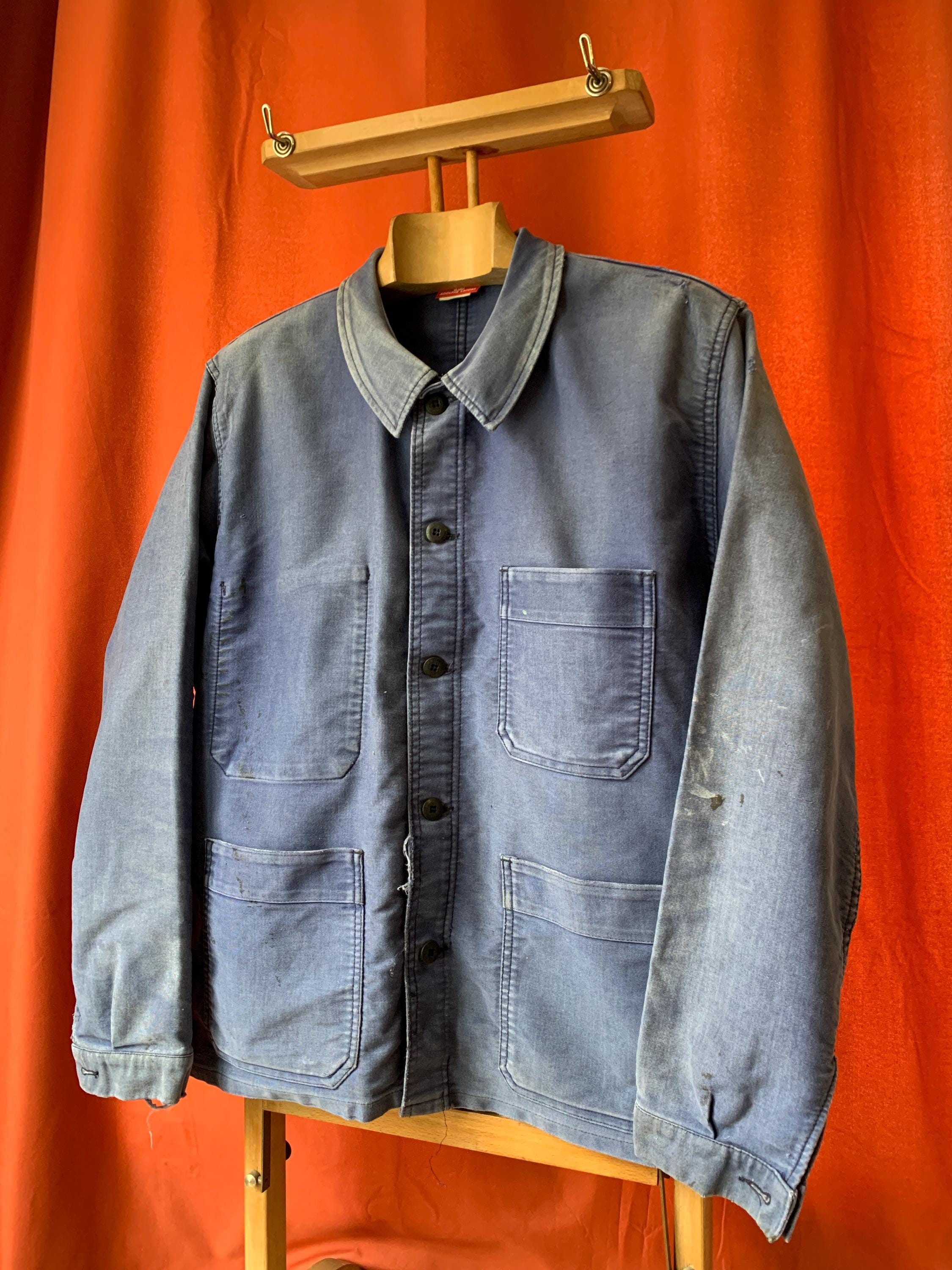 French Moleskin Jacket - Etsy