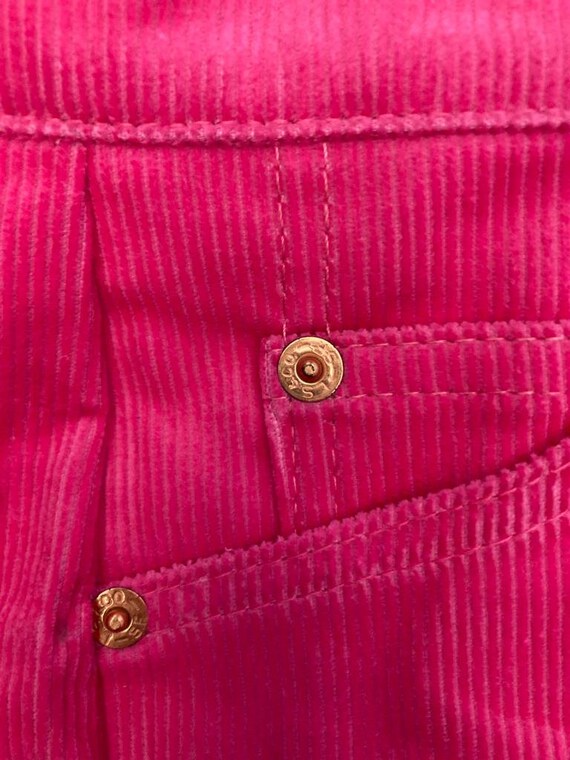 Rare Dead-Stock 1970's, Pink Levi's Corduroy Pant… - image 3