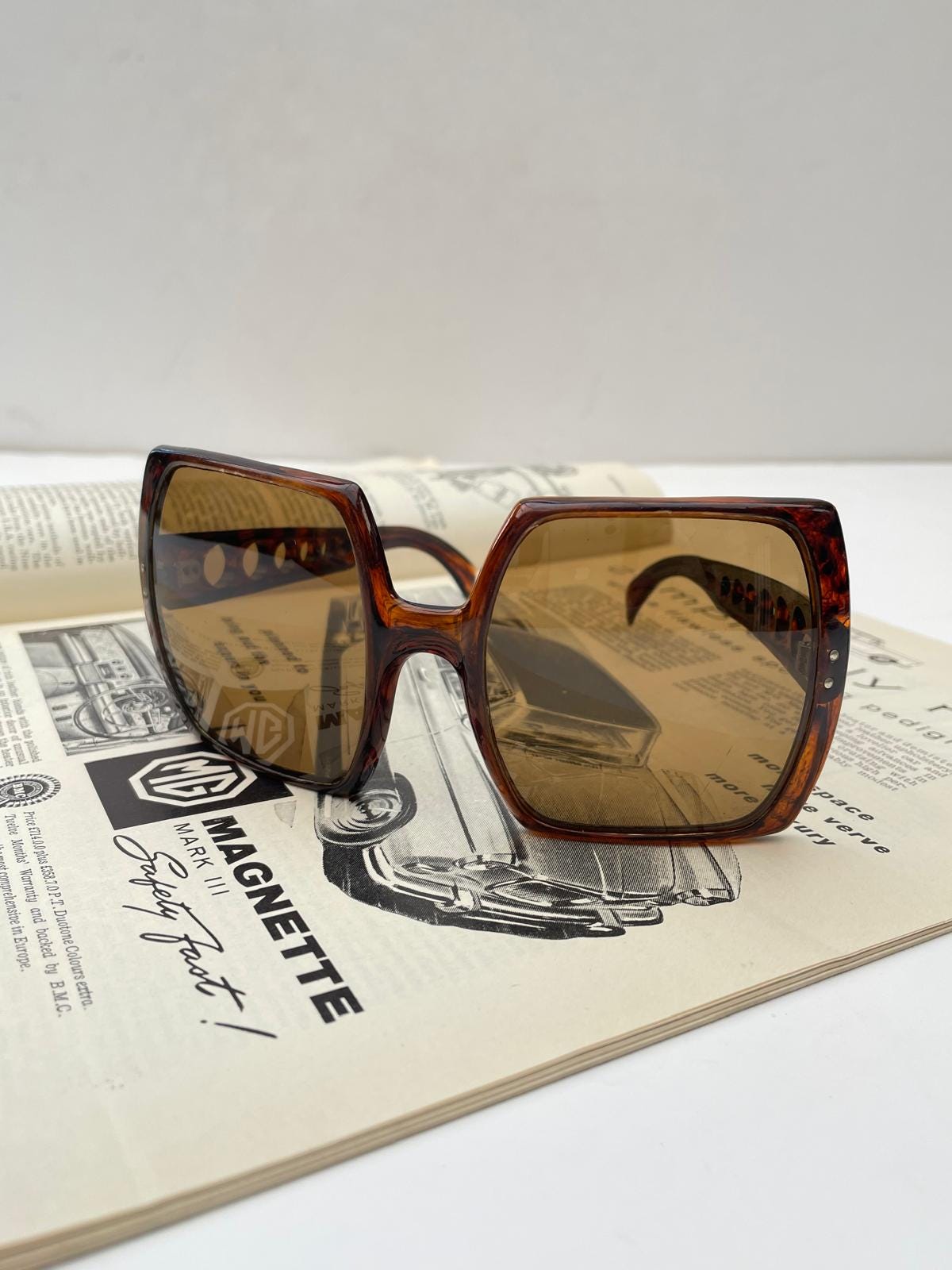 70s Sunglasses Tortoise Shell - Etsy