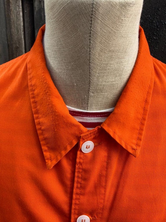 French Orange Workwear, Size XL, Vintage Work Coa… - image 3