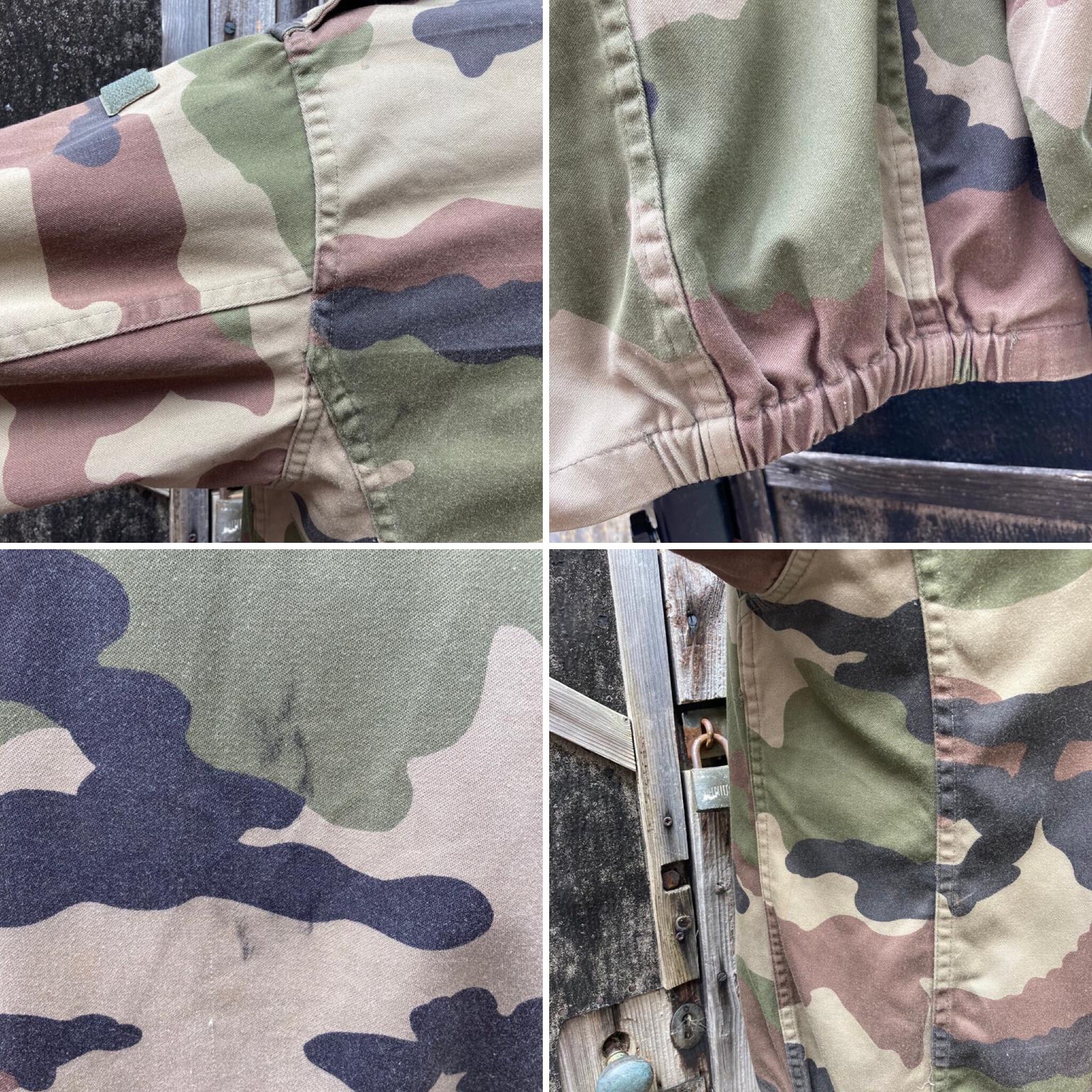 Veste Camouflage Militaire NATO Armée Française – Taille M, Style Cargo