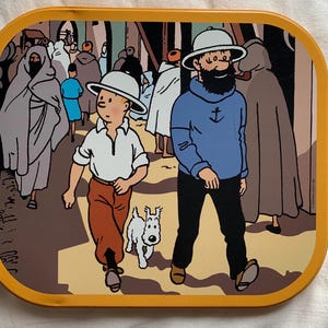 Tintin Collectable Limited edition Biscuit tin from 2010, Crab with the Gold Star