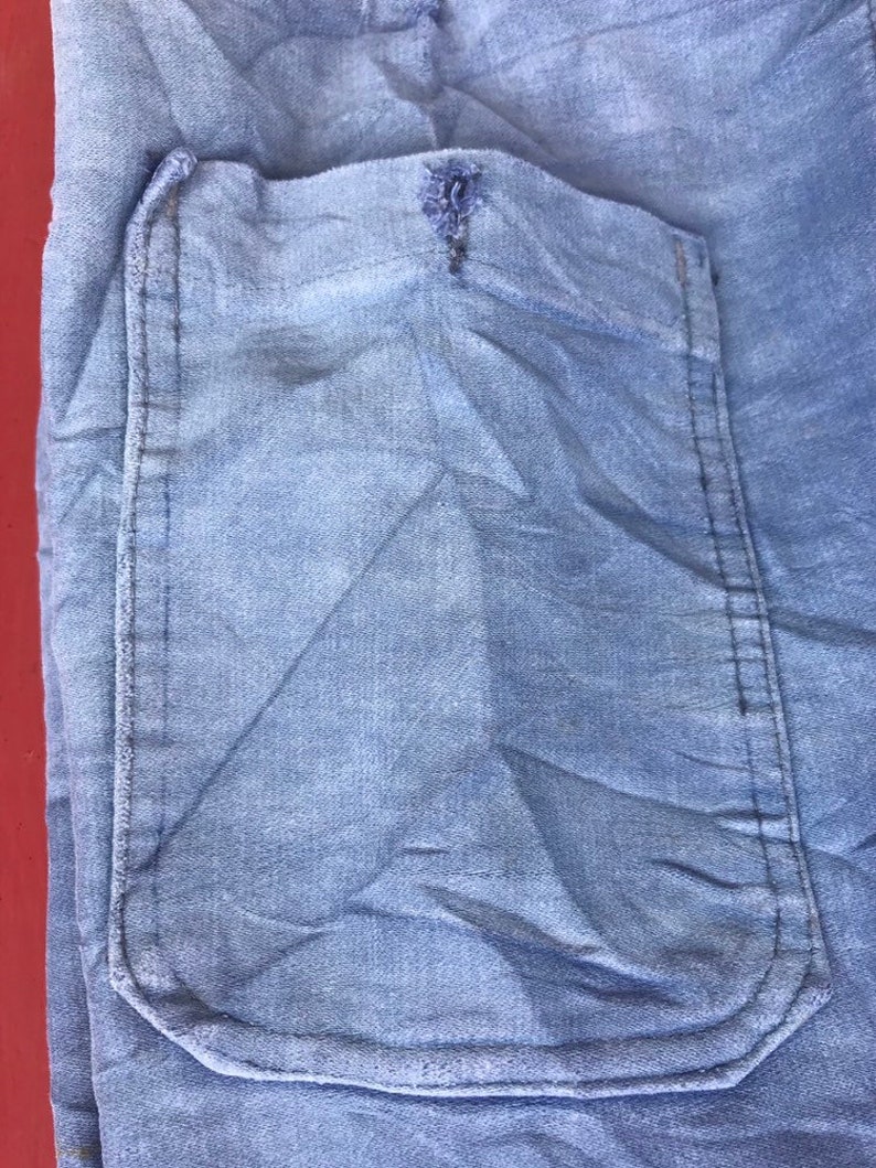 Size M W34 Vintage French trousers JY6 Work-wear Pants