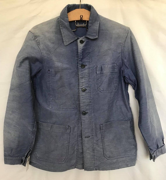 Size S/M, French Moleskin Workwear Jacket, Vintage