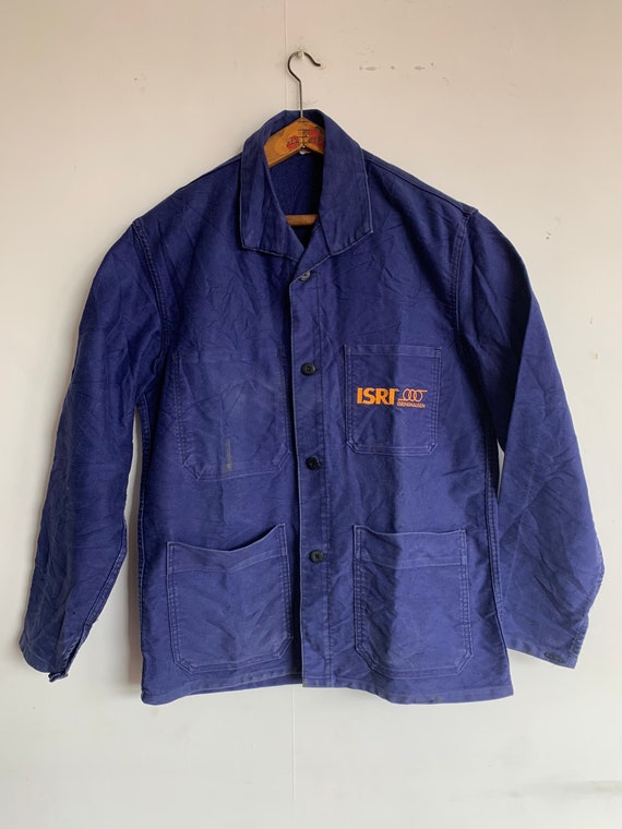 French Workwear Moleskin Jacket, Size M, Vintage C