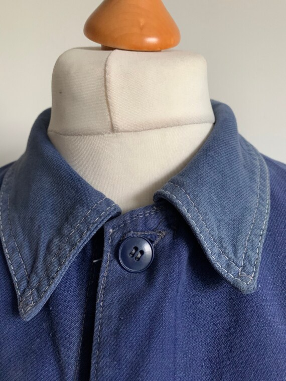 French 1940's Work-Wear Jacket, Size L, Vintage Ch