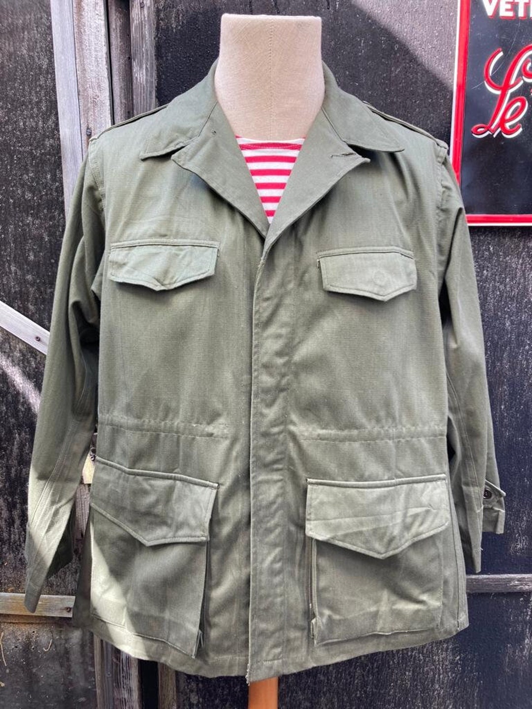 Vintage French M47 French Army Field Jacket Early Pattern HBT - Etsy