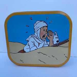 Tintin Collectable Limited edition Biscuit tin from 2010, Crab with the Gold Star