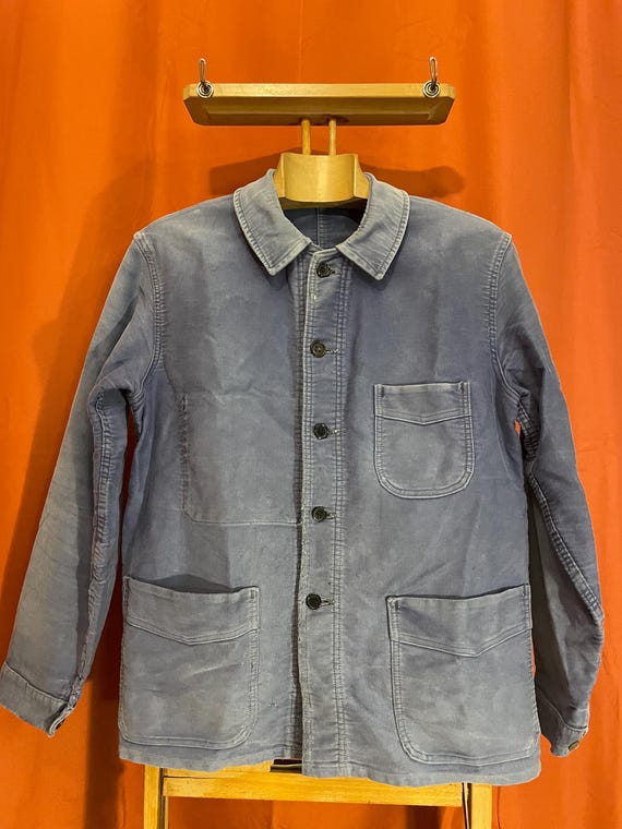Exceptional 1940's Adolphe Lafont French Moleskin Workwear Exceptional 1940's Adolphe Lafont French Moleskin Workwear