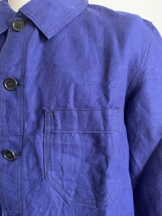 French Work-wear, Size L, Vintage Work Coat, J99