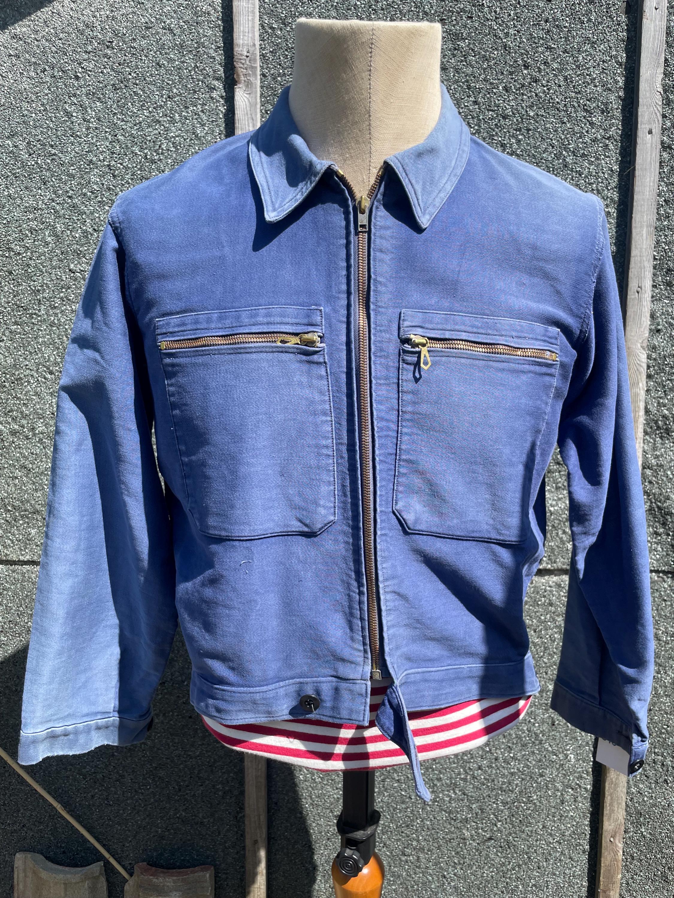 French Cyclist Jacket Leather - Etsy