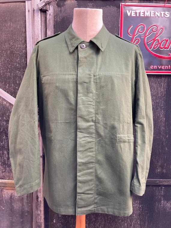 Vintage Swedish Army Field Jacket, Un-worn Military Coat