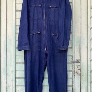 Vintage Navy Dungarees - Etsy