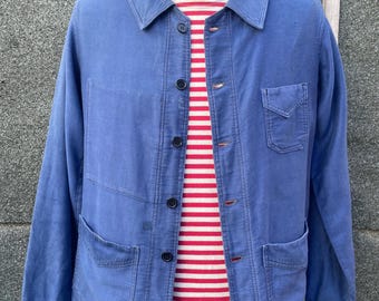 Size Small, Exceptional French Moleskin Workwear Jacket, Le Favori