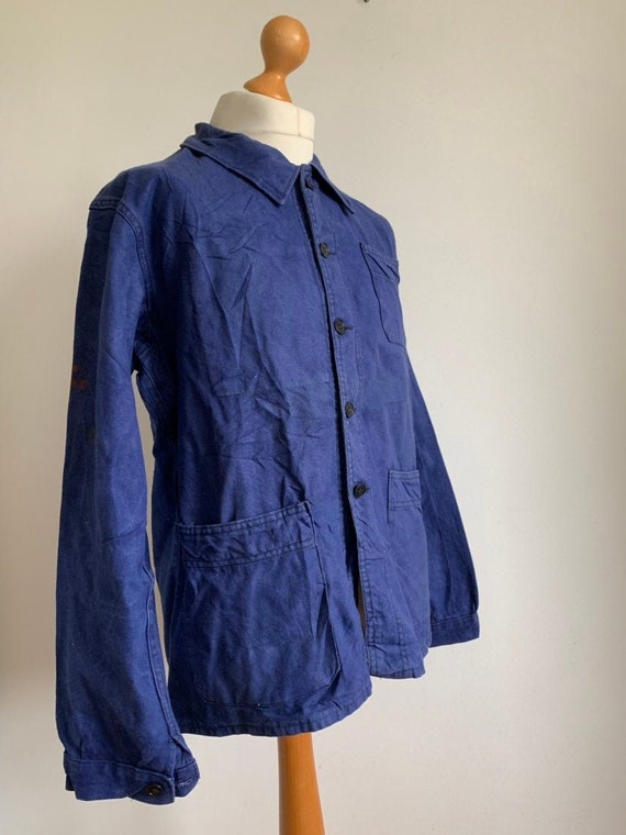 French Workwear, Size L, Vintage Chore Coat, J26