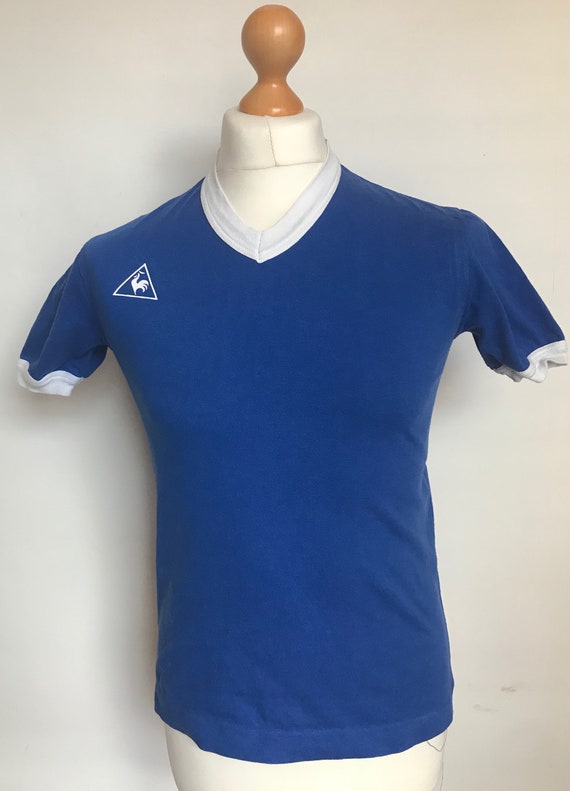 Vintage 1960's soccer shirt, SIZE S, French Le Coq